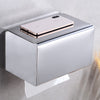 Bathroom Toilet Tissue Box Stainless Steel Tray Carton Hotel Roll Tray Paper Towel Holder
