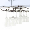 Under Cabinet Wine Glass Holder Large Stemware Hanger Racks