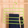 Plastic Multilayer / Non-Slip Pants / Clothing / Underwear Hanger, 1pc