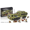 Building Blocks Military Blocks Vehicle Playset Educational Toy Construction Set Toys 1377 pcs