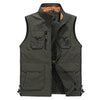 Men's Hoodie Jacket Hiking Vest / Gilet Fishing Vest Summer Outdoor Thermal Warm Waterproof