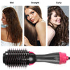 3 IN1 Electric Tangle Detangling Brush Hot Air Comb Negative Ions One Step Hair Blower