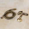 Bidet Faucet Antique Copper Toilet Handheld bidet Sprayer Self-Cleaning Brass- 1pc