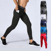 Men's Running Tights Leggings Compression Pants Athletic Base Layer Tights