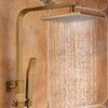 Shower Head System Set - Hand shower Included pullout Rainfall Shower Antique / Vintage Style Antique Brass