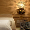Wall Sconce Crystal Wall Light Luxury Bedroom Bedside Wall Lamp