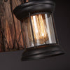 Wall Lamp Single Head Industrial Rustic Vintage Retro Wooden Wall Scone