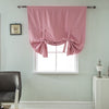 1 Piece Blackout Window Door Curtains for Double French Door, Rod Pocket Light Filtering Curtain