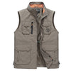 Men's Hoodie Jacket Hiking Vest / Gilet Fishing Vest Summer Outdoor Thermal Warm Waterproof