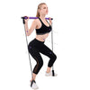 Pilates Resistance Band and Toning Bar Pilates Exercise Stick Sports Latex Nylon