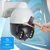 INQMEGA Cloud 1080P PTZ Full-color Night Vision IP Camera WIFI Auto Tracking 4X Digital Zoom