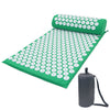 Acupressure Mat and Pillow Set Yoga Mat Sports ABS Foam Cotton Ergonomic