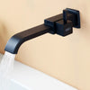 Bathroom Sink Faucet - Standard / Wall Mount Electroplated Wall Installation Single Handle One HoleBath Taps