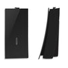 Wall Mounted Soap Dispenser  Cool Matte Black Constraction ABS 1pc
