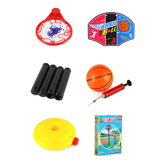 Basketball Hoop Basketball Hoop Set Portable Adjustable Indoor Plastics Plastic Boys and Girls